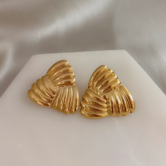 Triangle Statement Earrings