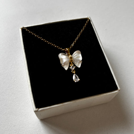 Bow & Beyond Pendant Necklace