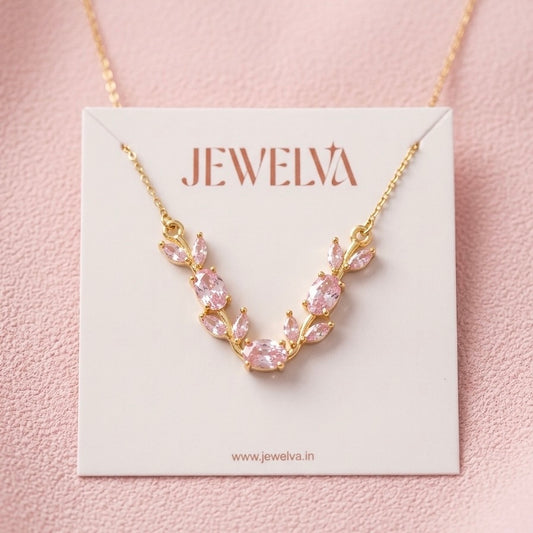 Blush Tulip Necklace