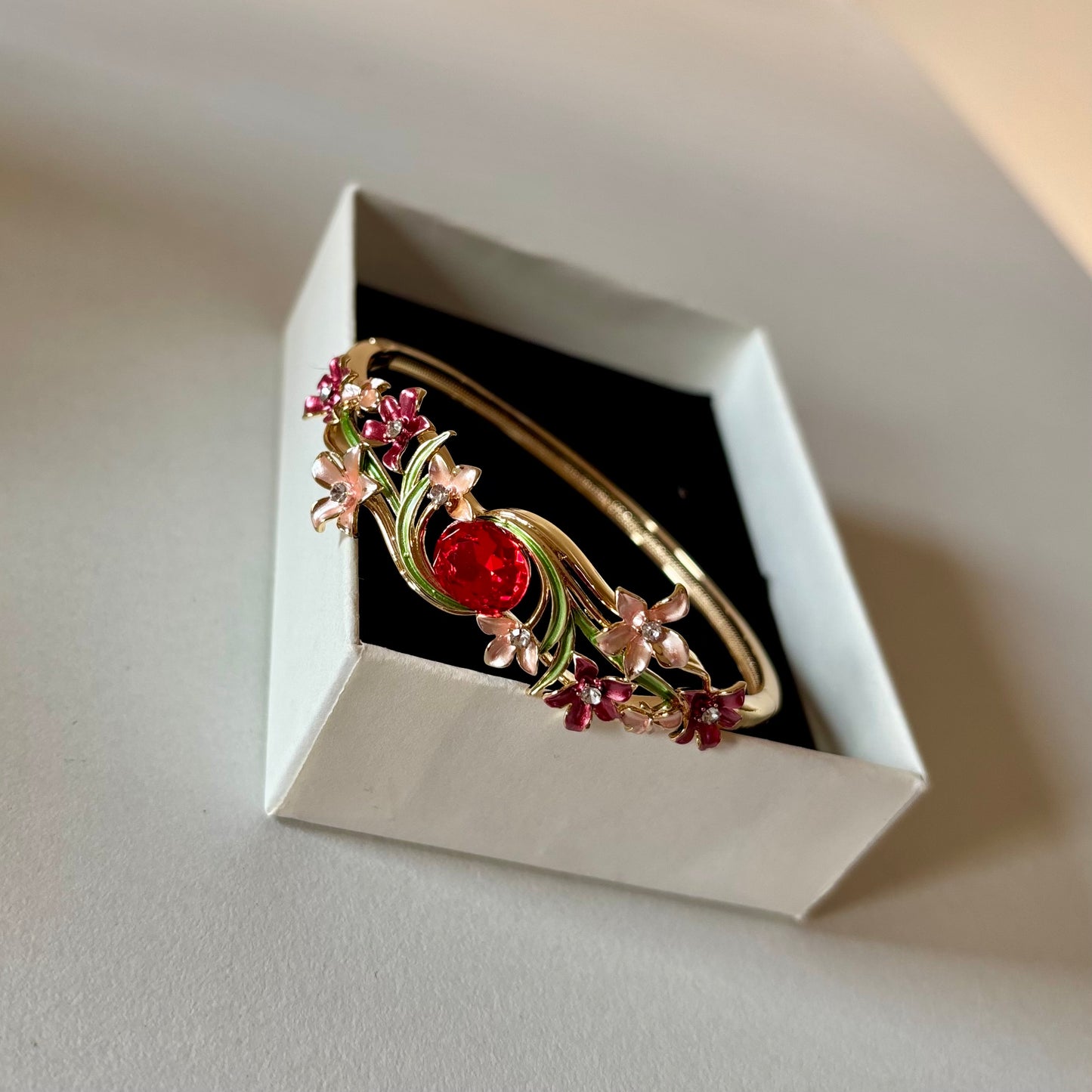 Ruby Gaze Bangle