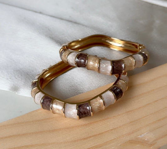 Desi Girl Bangle Set (2) (Standard size for Medium Wrist)