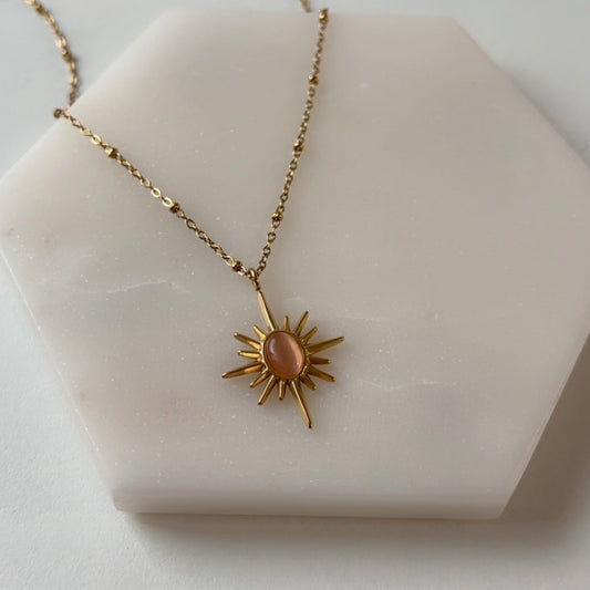 Blush Sunshine Necklace