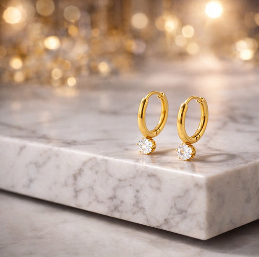 Small dainty Hoop Earrings