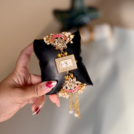 Jhumka-Inspired Adjustable Watch
