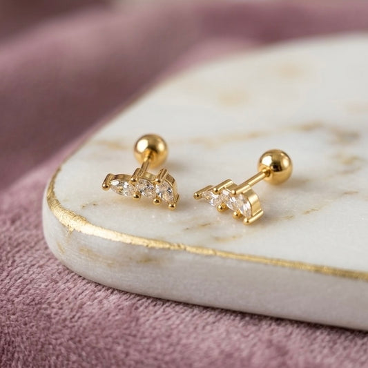 Dainty Stones Studs