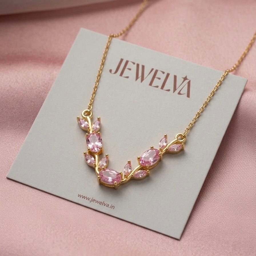 Blush Tulip Necklace