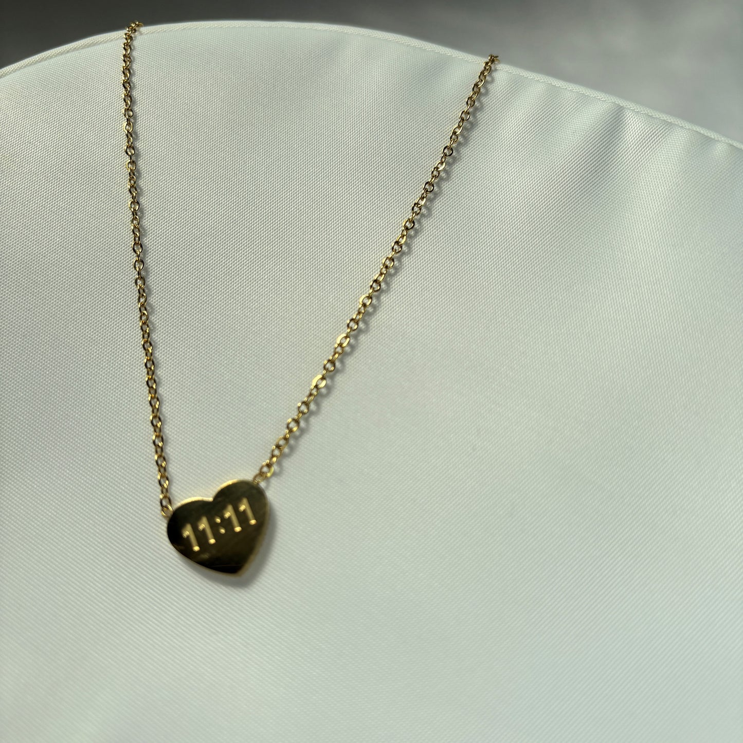 11:11 Heart Necklace