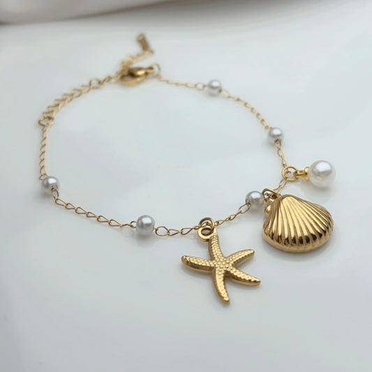 Shell Star Bracelet