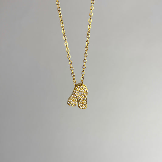 Initial Spark Necklace