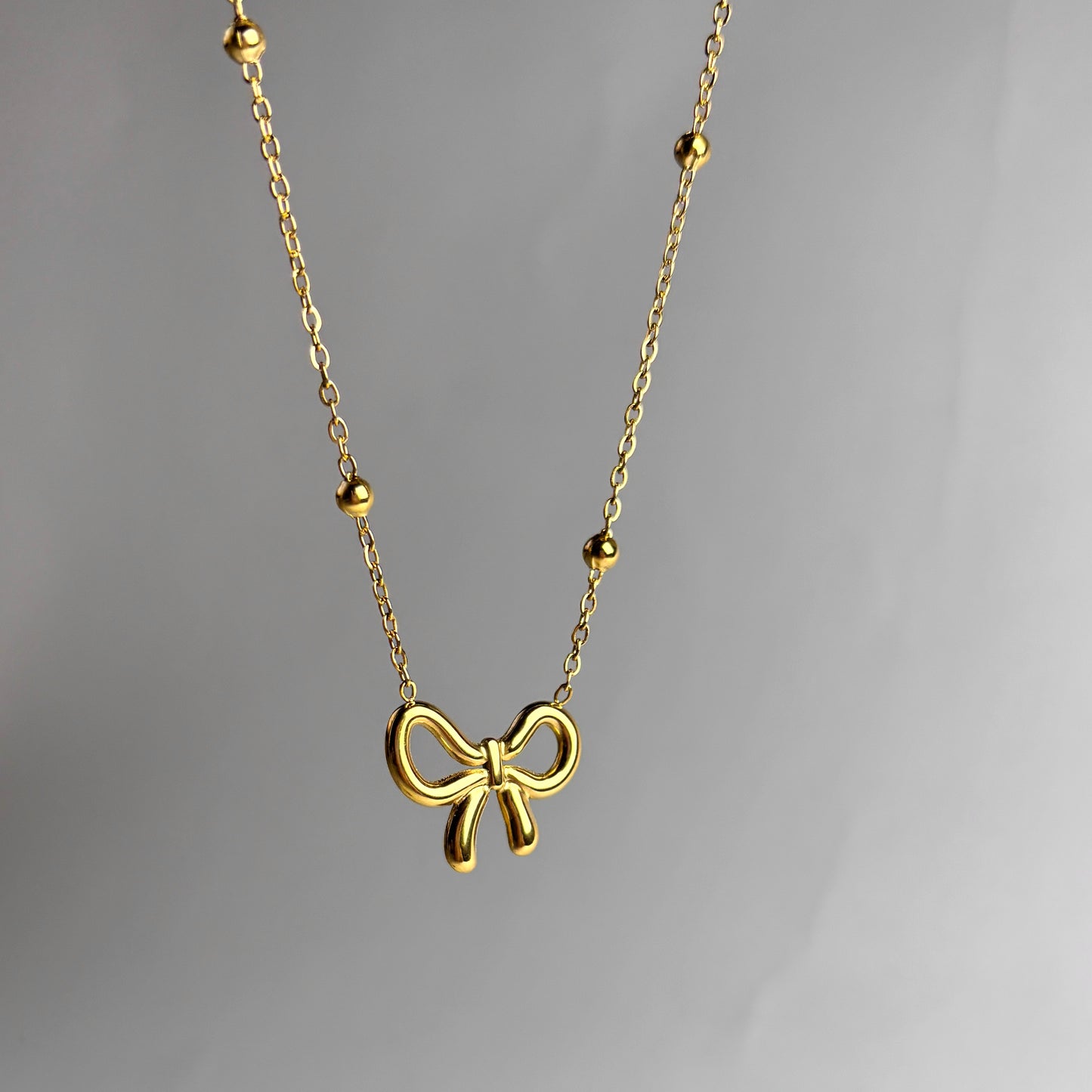Why Knot (Bow Necklace)