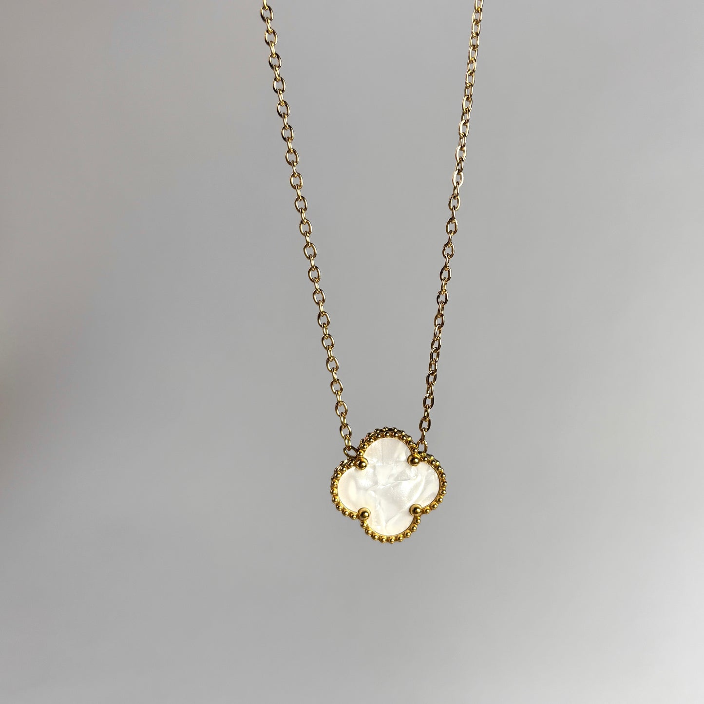 Reversible Clover Necklace