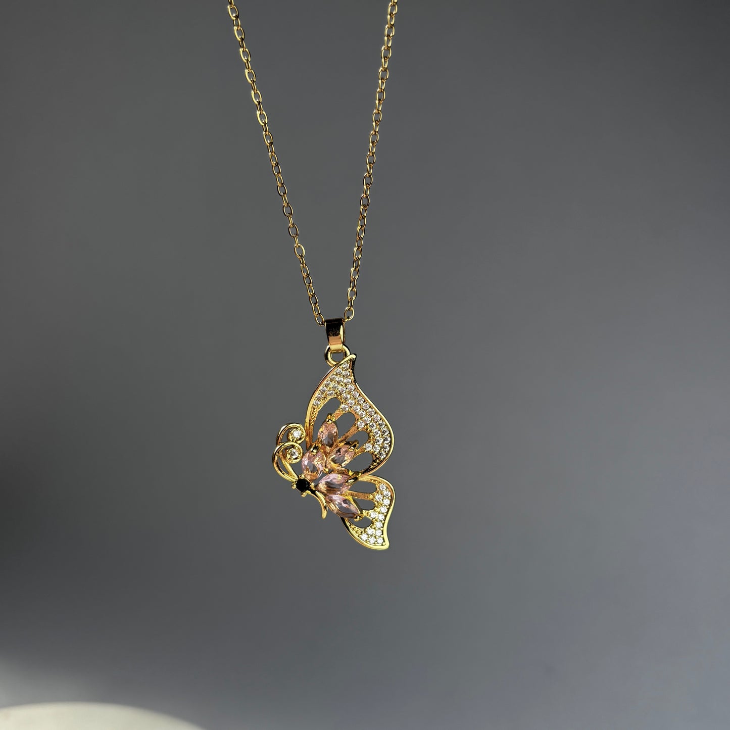Sparkle Wings Necklace