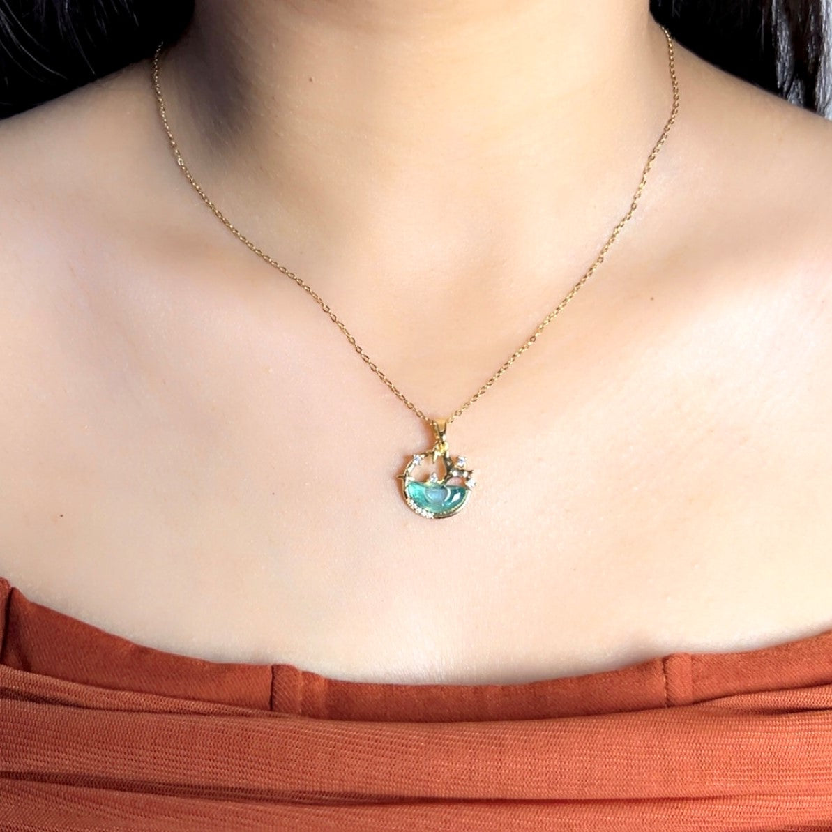 Ocean Spark Necklace