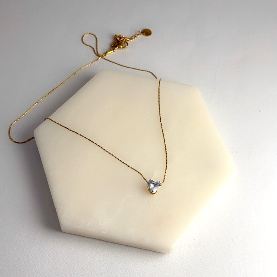 Heart Diamond Necklace - Main Image