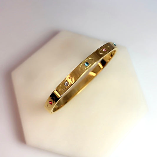 Multi Color Evil Eye Bracelet