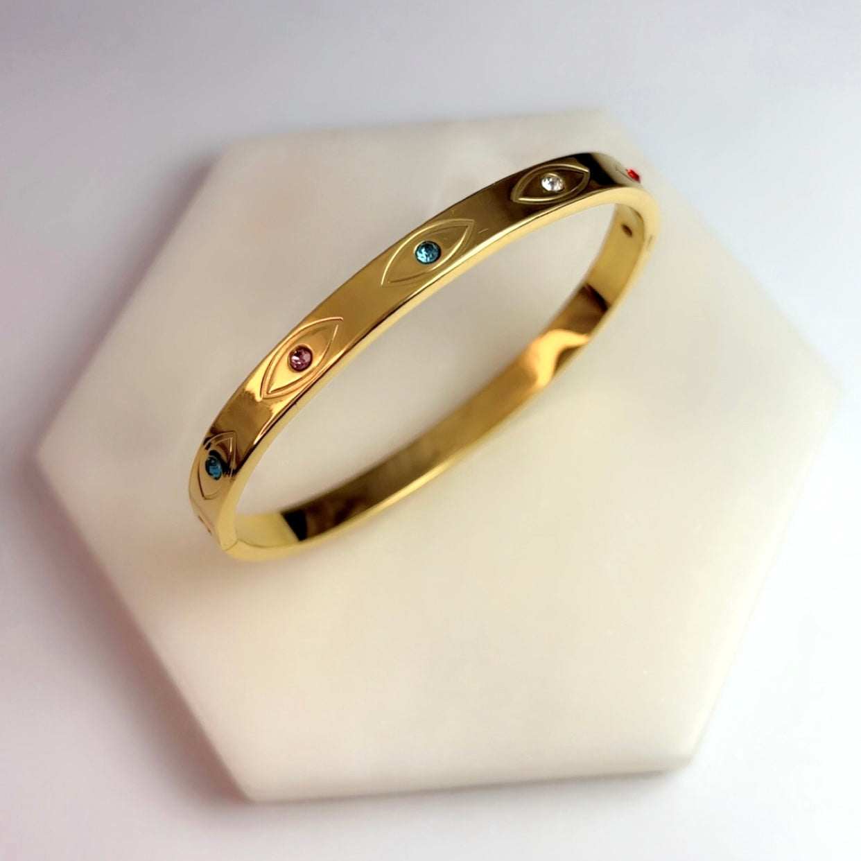 Multi Color Evil Eye Bracelet