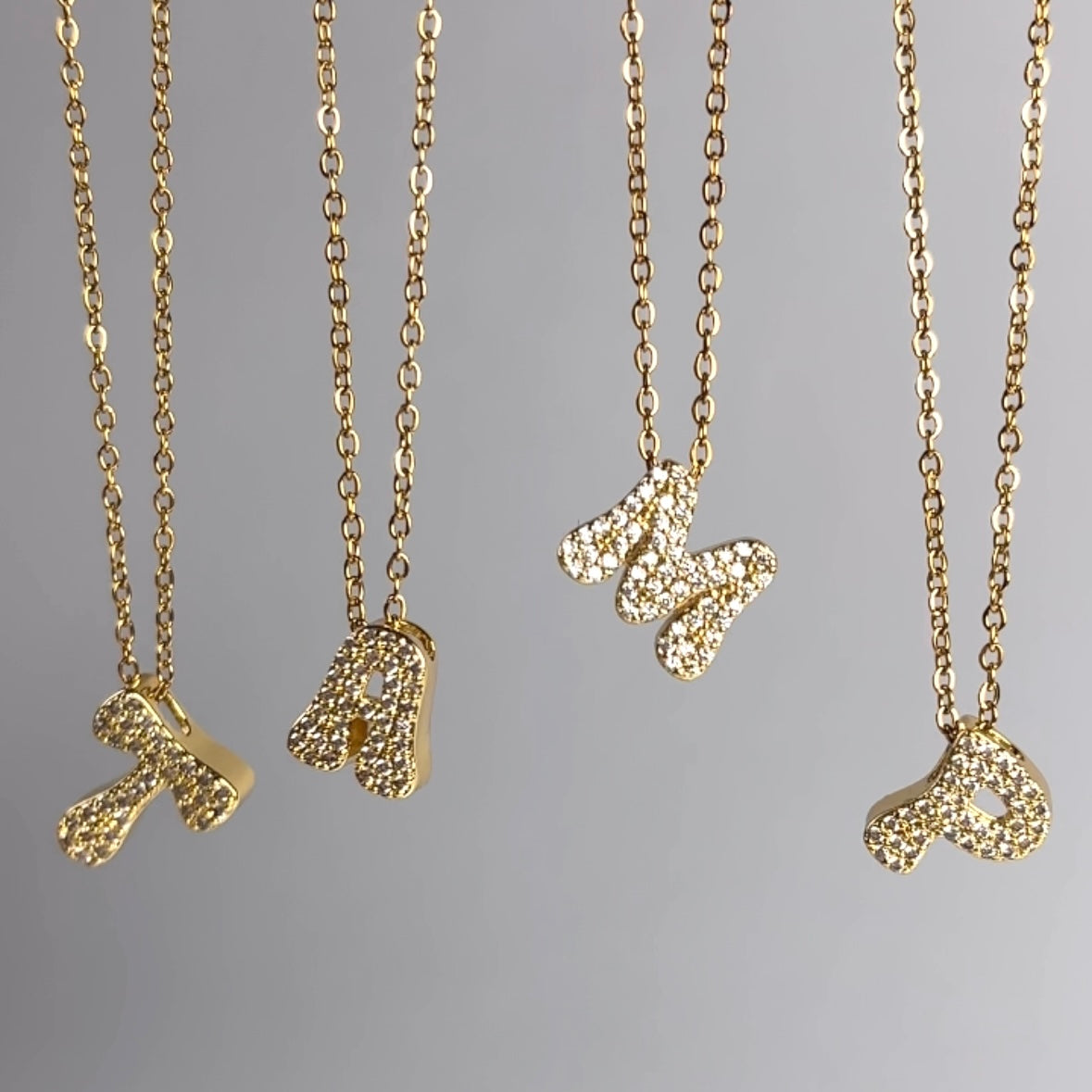 Initial Necklaces