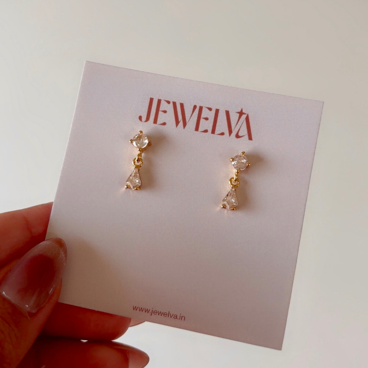 Minimal diamond Earrings