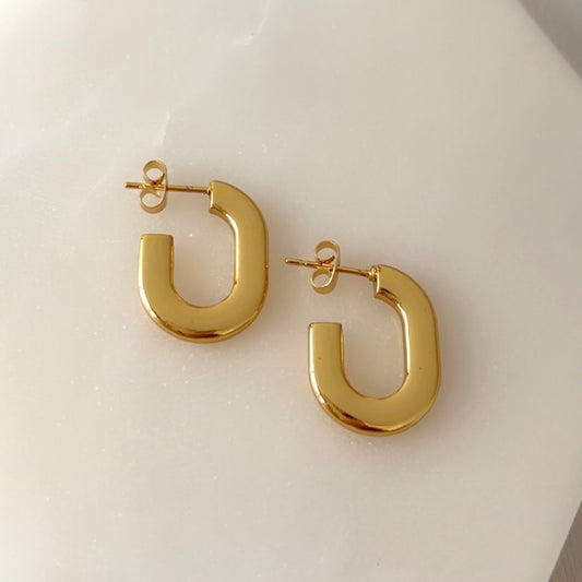 Half Hoop Earrings