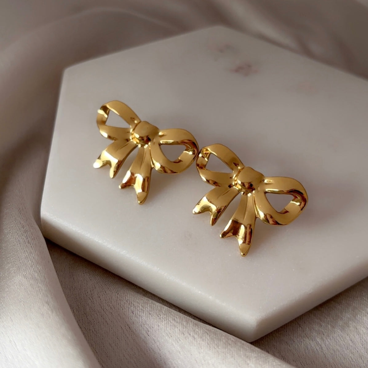 Bow Stud Earrings