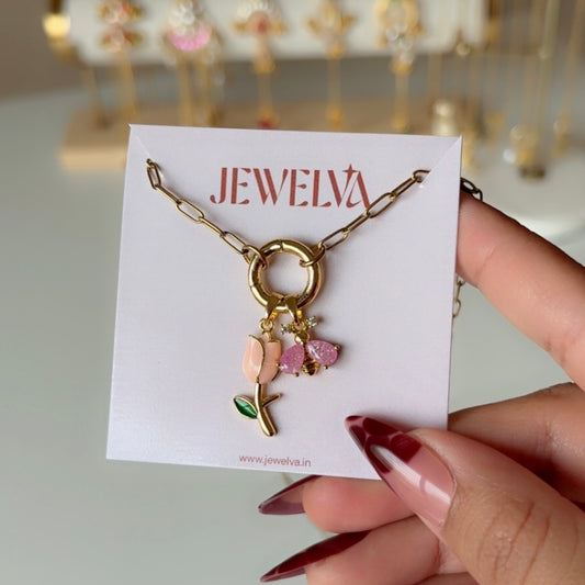 Tulip Charm Necklace