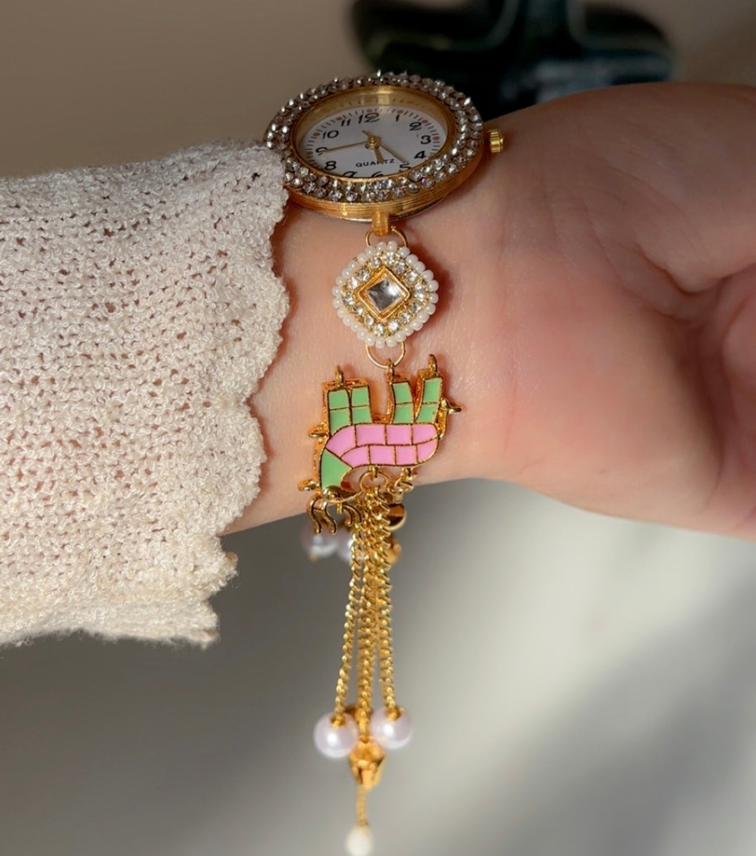 Pastel Glow Adjustable Watch