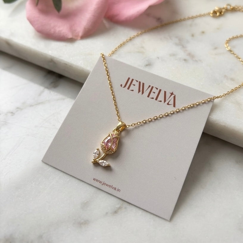 Tulip Pendant Necklace