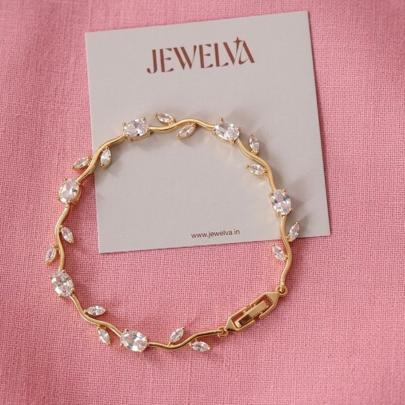 Crystal Tulip Bracelet