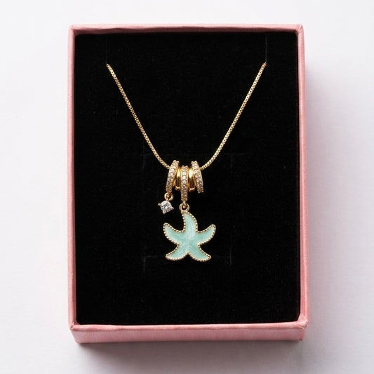 Mermaid Star Charm Pendant