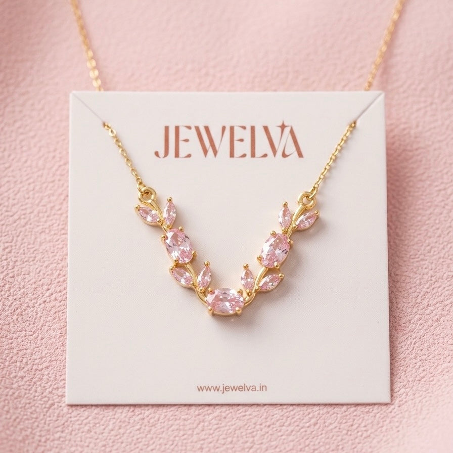 Blush Tulip Necklace