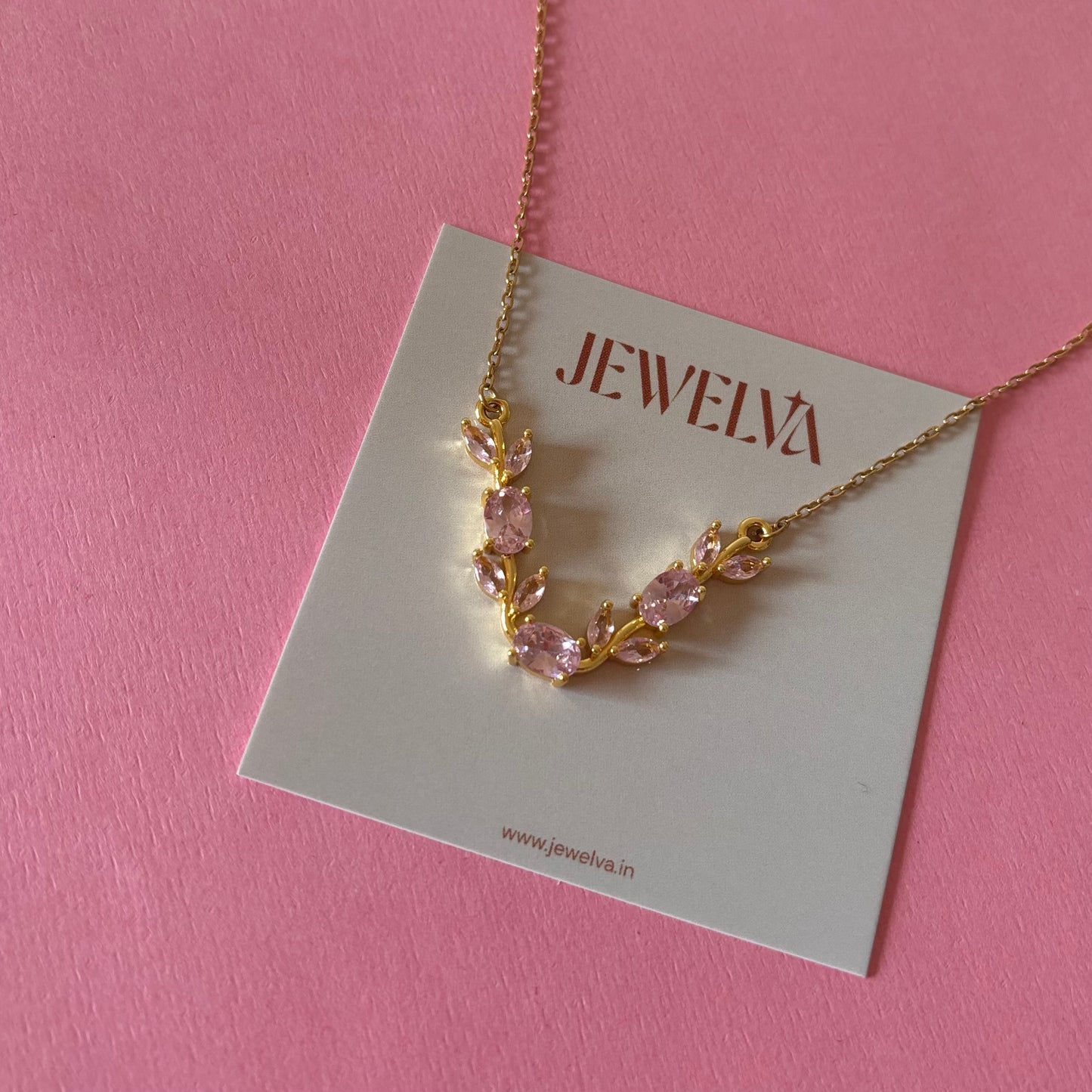 Blush Tulip Necklace