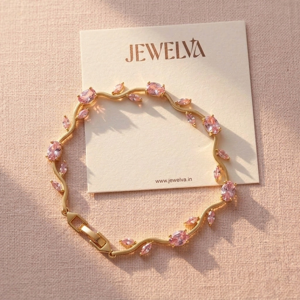 Blush Tulip Bracelet