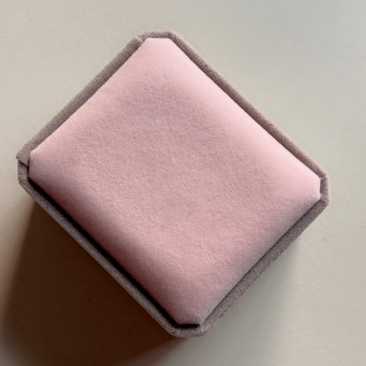 Silver Infinity Necklace with Velvet Box Packaging