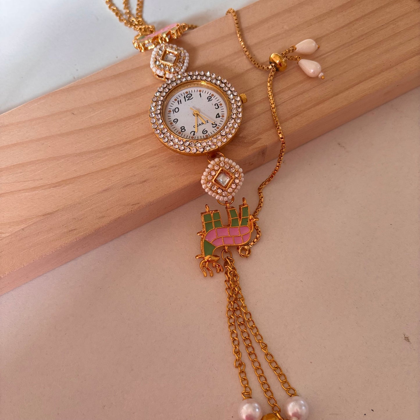 Pastel Glow Adjustable Watch