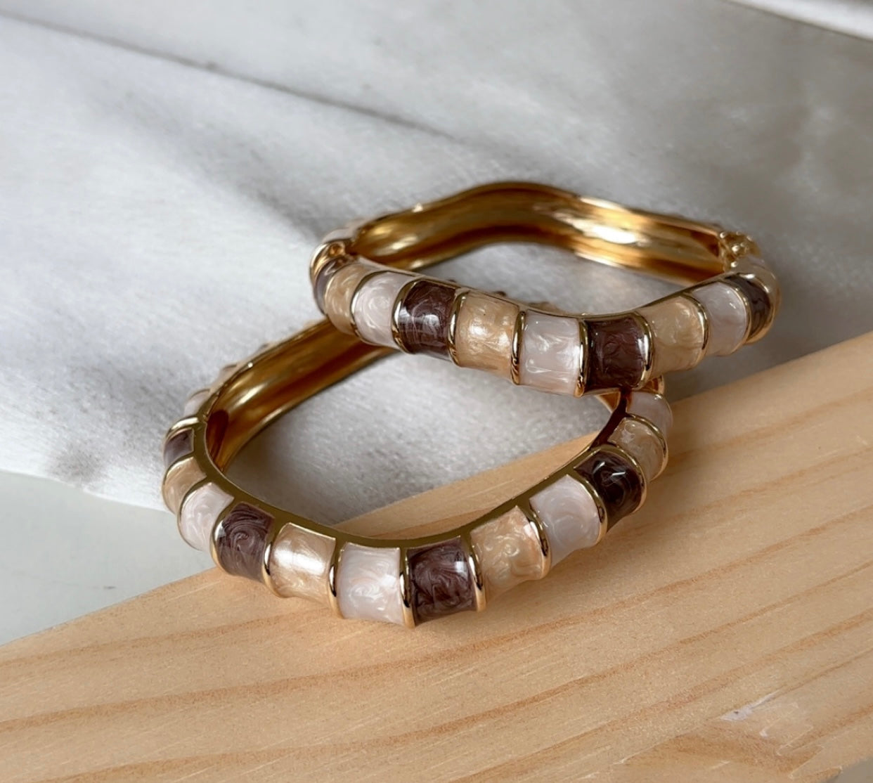 Desi Girl Bangle Set (2) (Standard size for Medium Wrist)