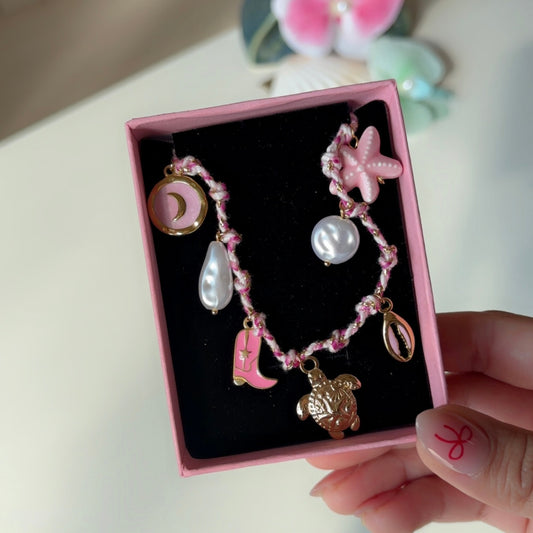 Beach Princess Charm Necklace