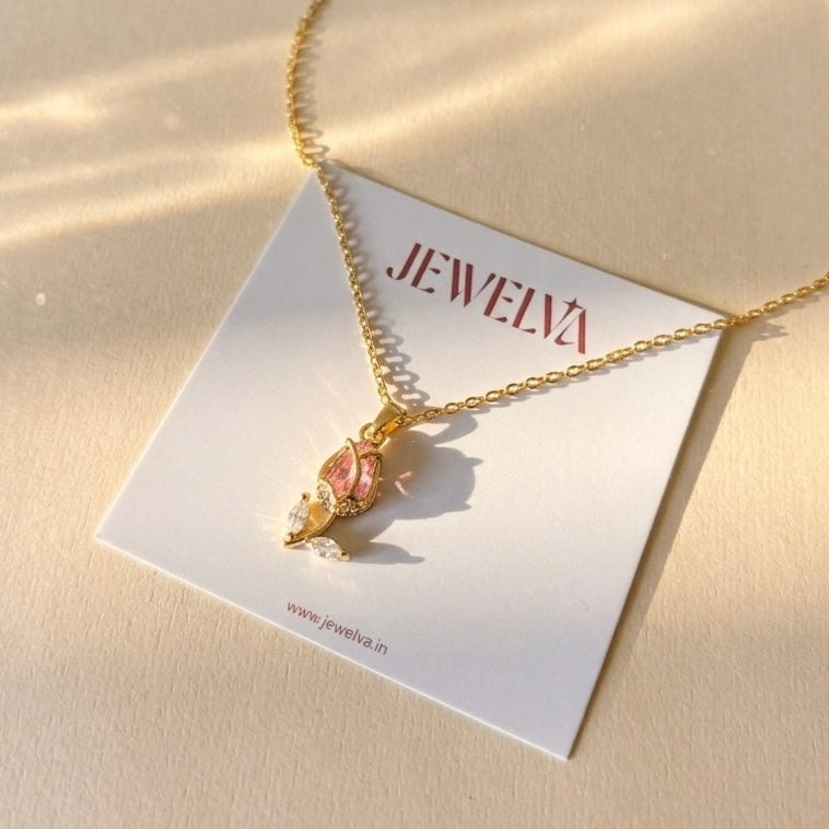 Tulip Pendant Necklace