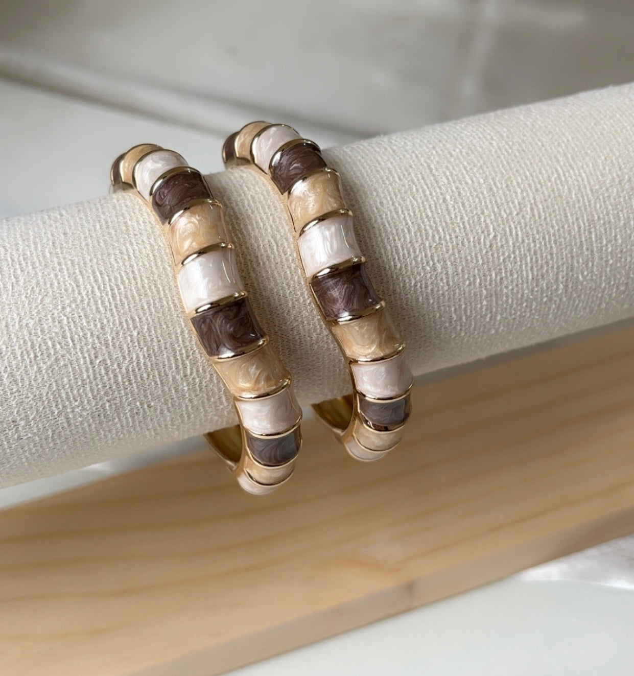 Desi Girl Bangle Set (2) (Standard size for Medium Wrist)