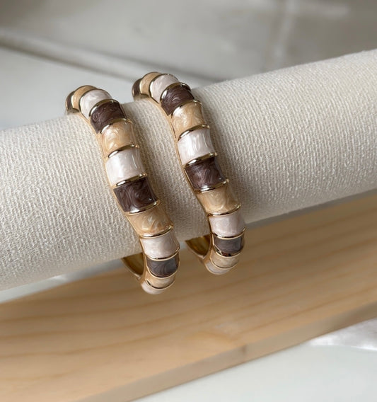 Desi Girl Bangle Set (2) (Standard size for Medium Wrist)