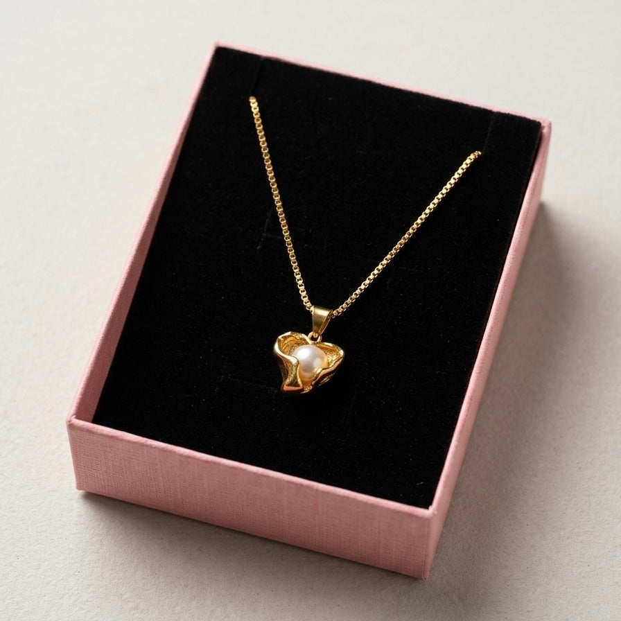 Pearl upon the Ocean Necklace