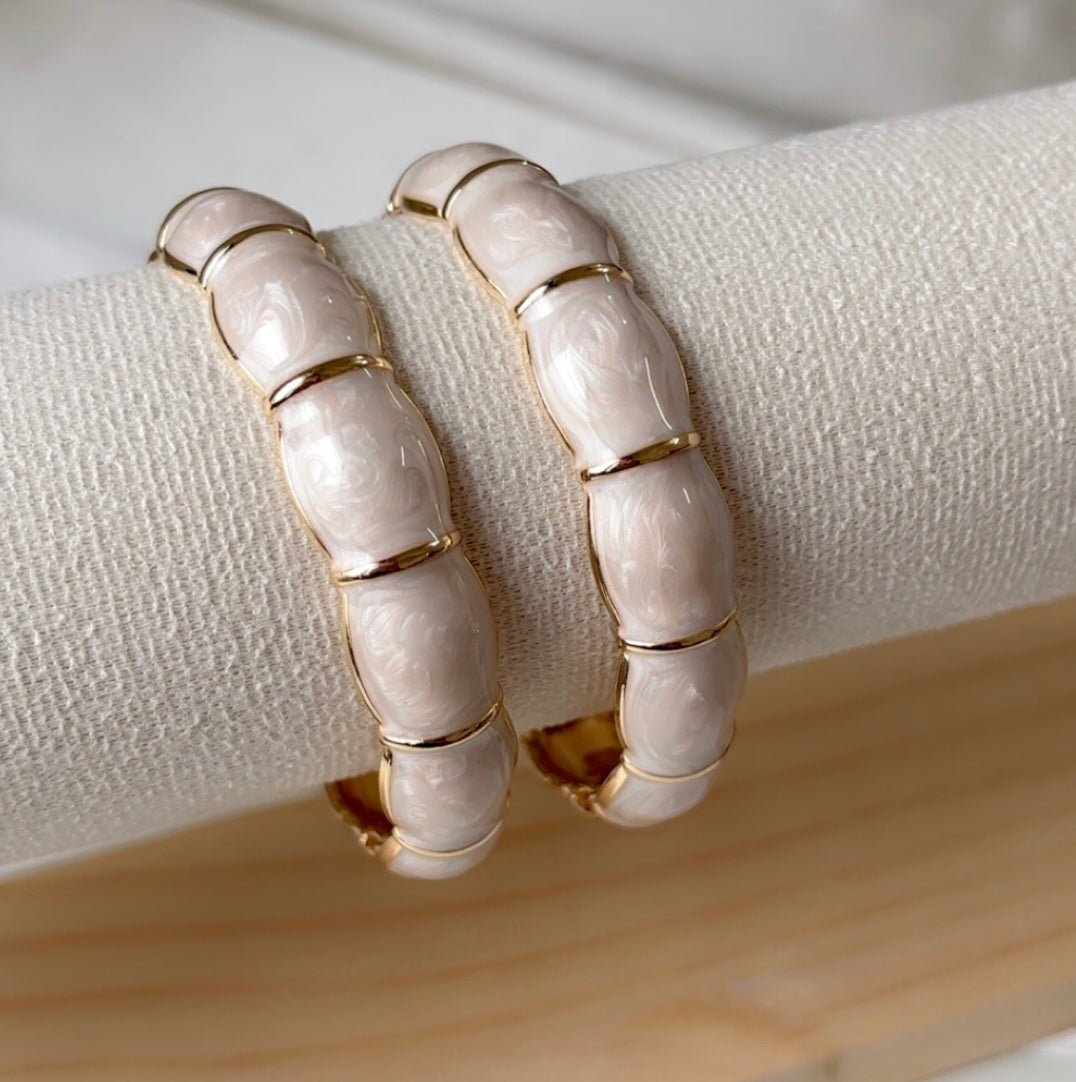 Butterscotch Bloom (1 bangle - standard size)