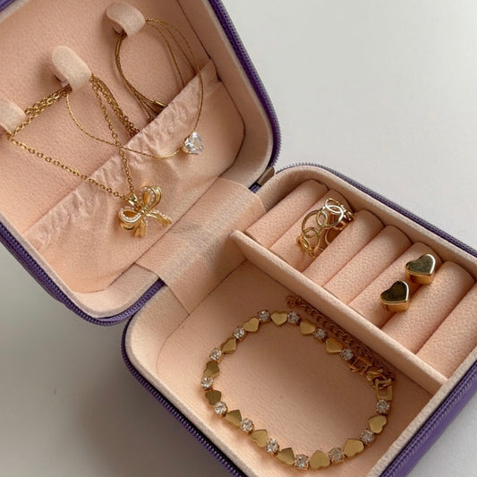 5 High-Quality Jewelry Items + Free Organiser (gift for her)