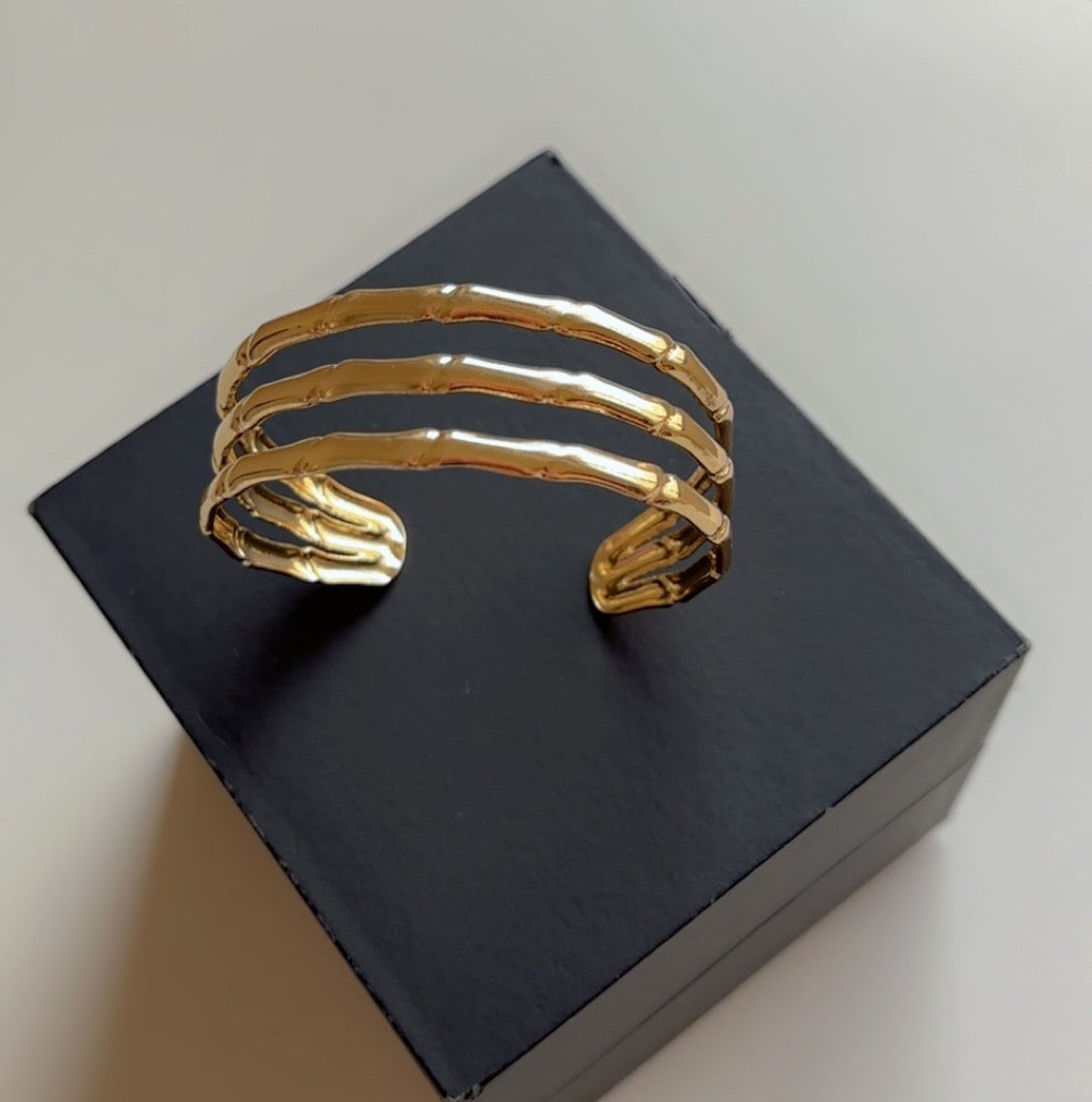 Layered Adjustable Bangle Bracelet