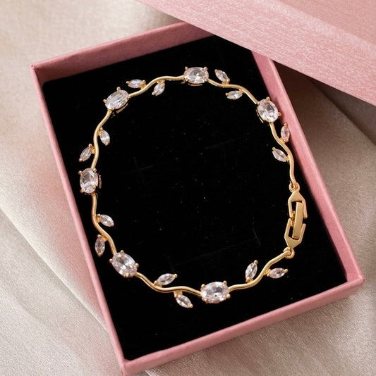 Crystal Tulip Bracelet