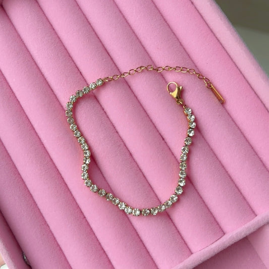 Slim Tennis Bracelet