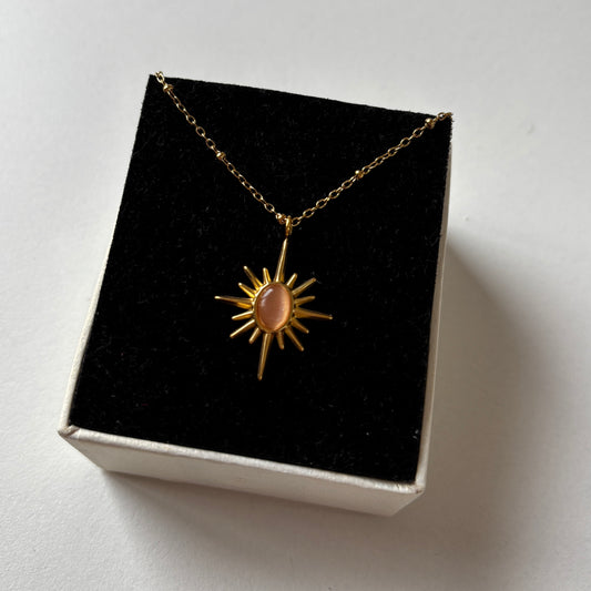Blush Sunshine Necklace