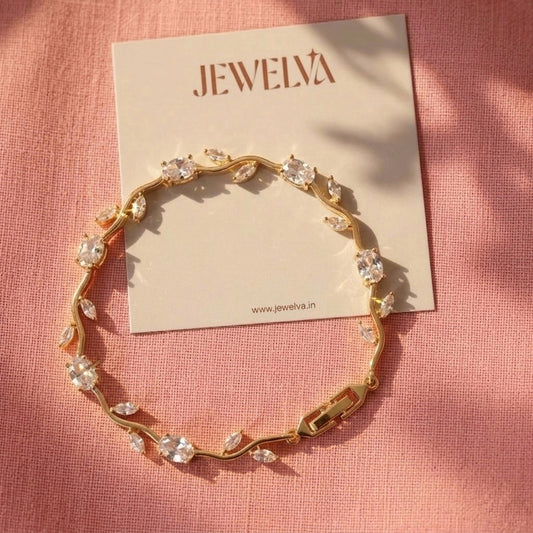 Crystal Tulip Bracelet