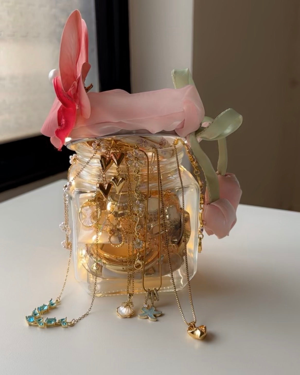 Whimsical Anti-tarnish Jewelry Jar