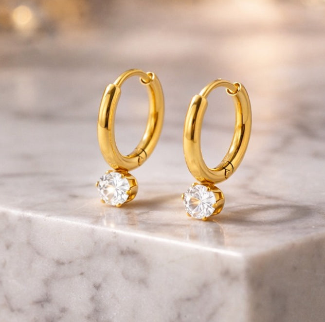 Small dainty Hoop Earrings