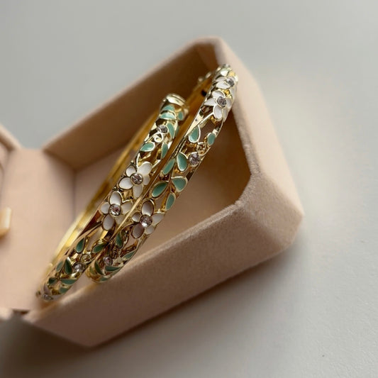 Enamel Bangle Set (2)